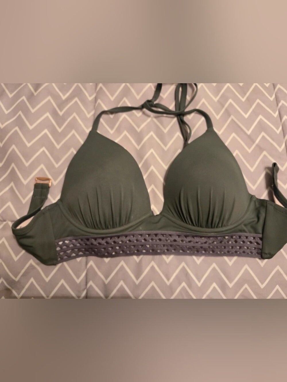 Shade & Shore Strapless Bikini Set in Teal
